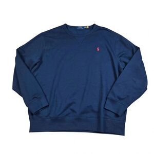 Polo Ralph Lauren Crewneck Sweatshirt mens Navy Blue Size XL Pullover